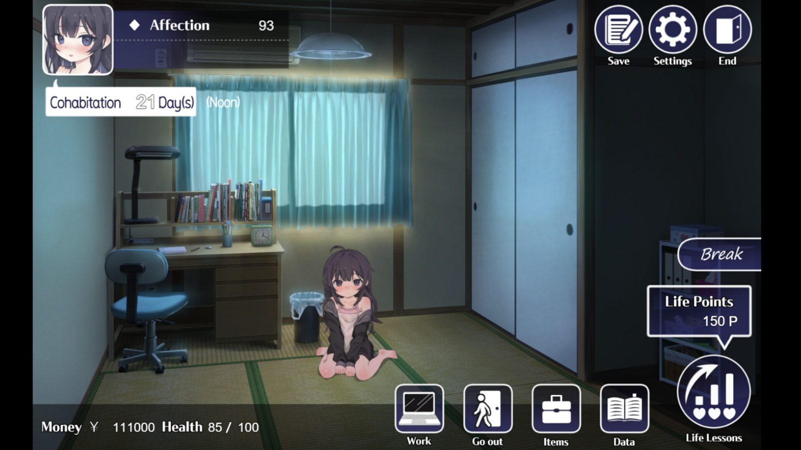 幸福家里蹲的养成方法 Steam中文游戏 内容截图 6